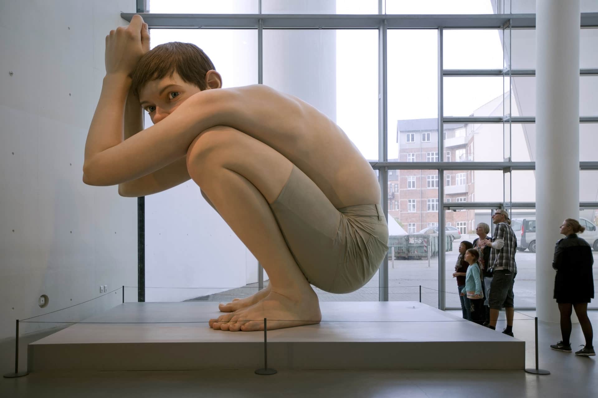 Hyperrealism Sculpture Art Ron Mueck Boy