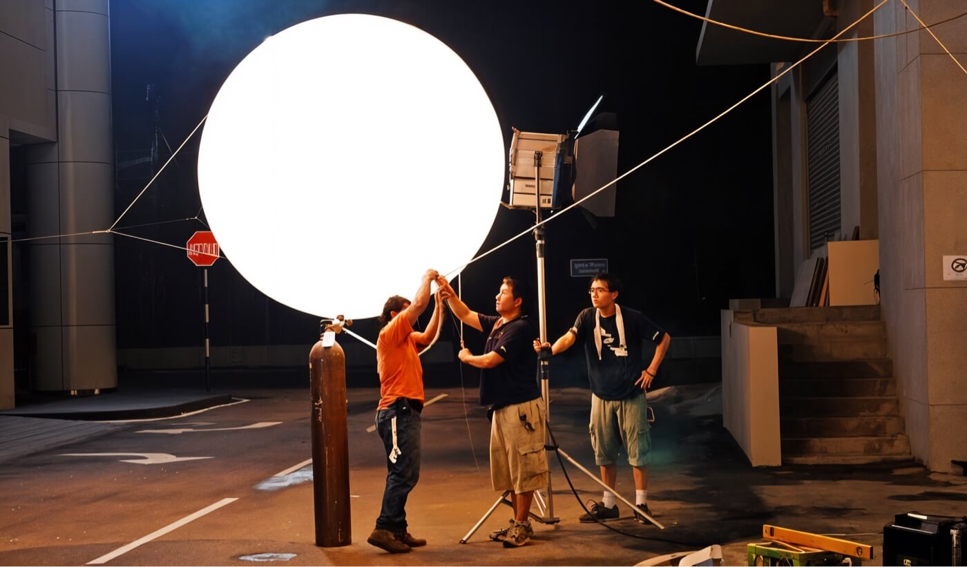 Night Shoot Survival Guide Persons Assembling the light