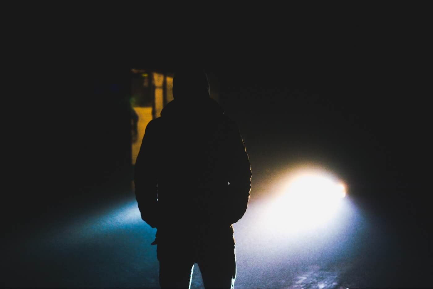 Night Shoot Survival Guide Person Silhouette on a Black Car
