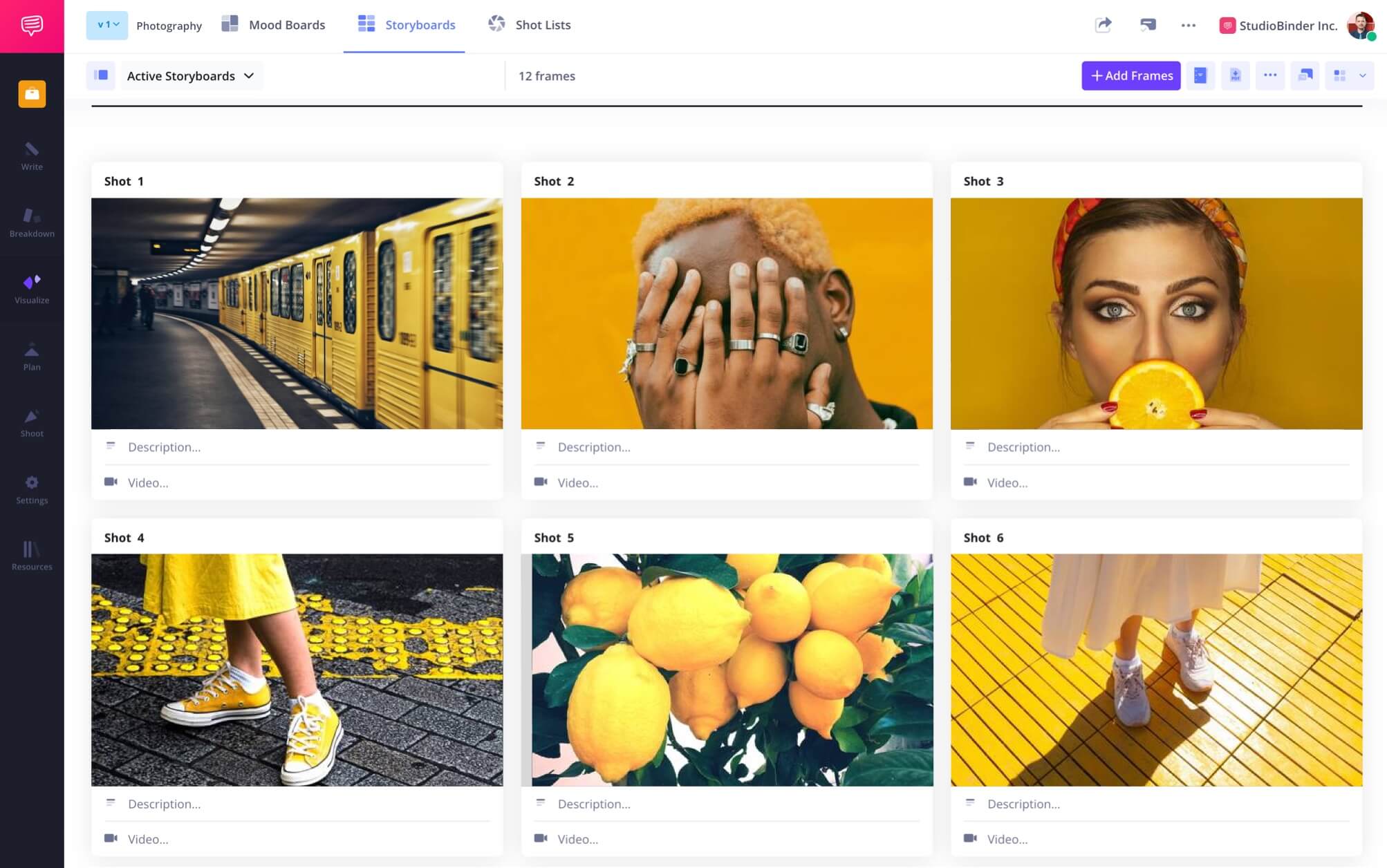 Photography Storyboard Template Find and upload your images Photography Storyboard Template Find and upload your images
