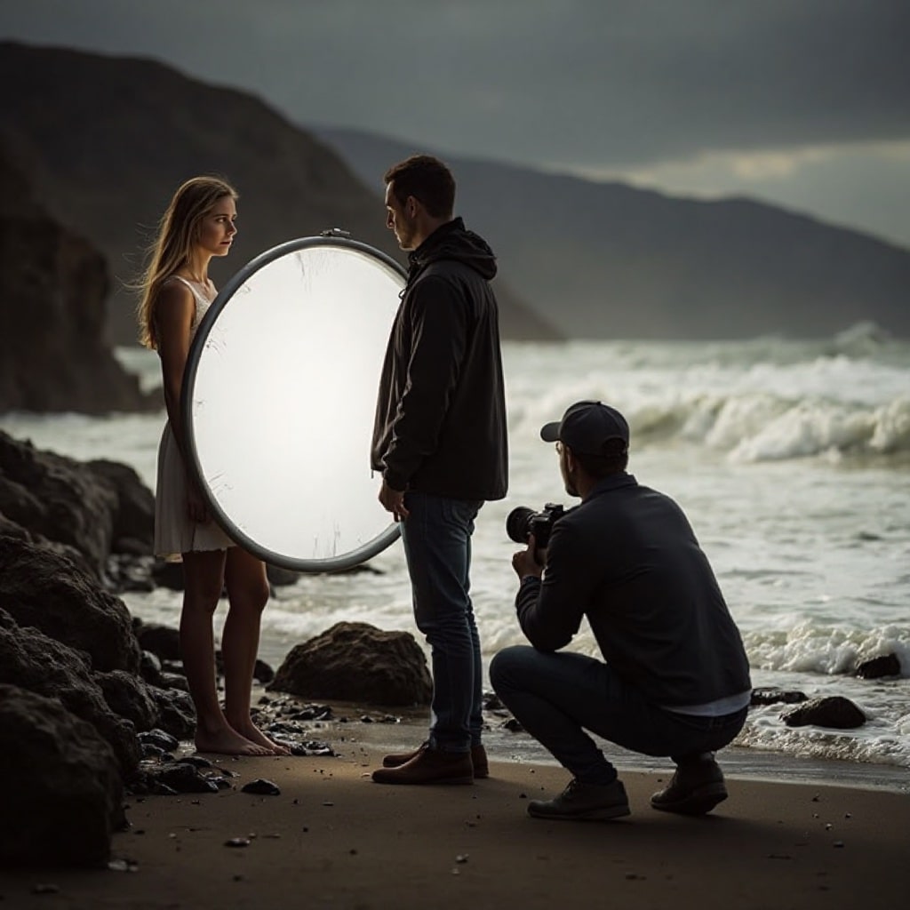 Soft Lighting Portrait with Bounce Board