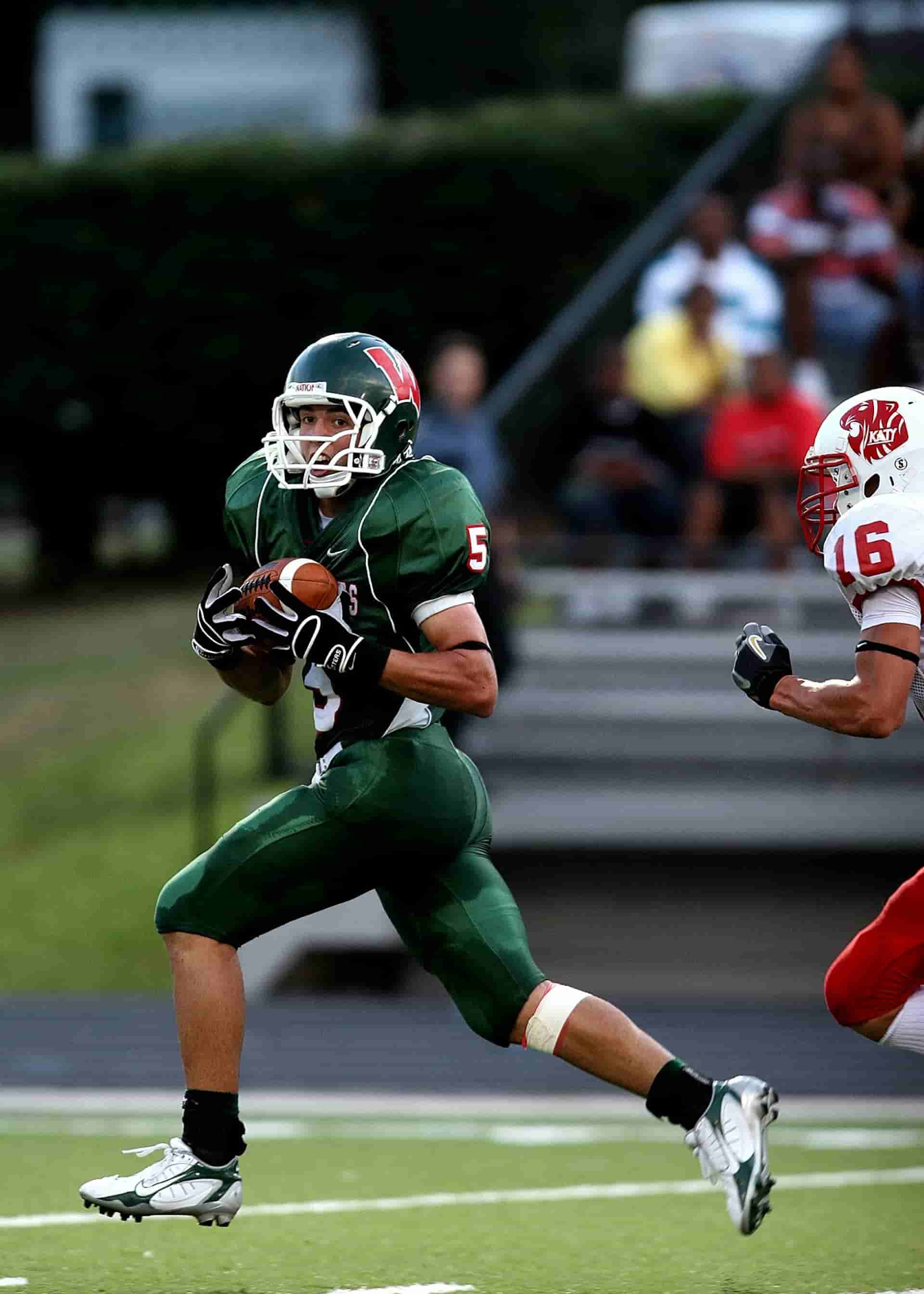 Sports Photography Football Photo with Running Back Sports Photography Football Photo with Running Back