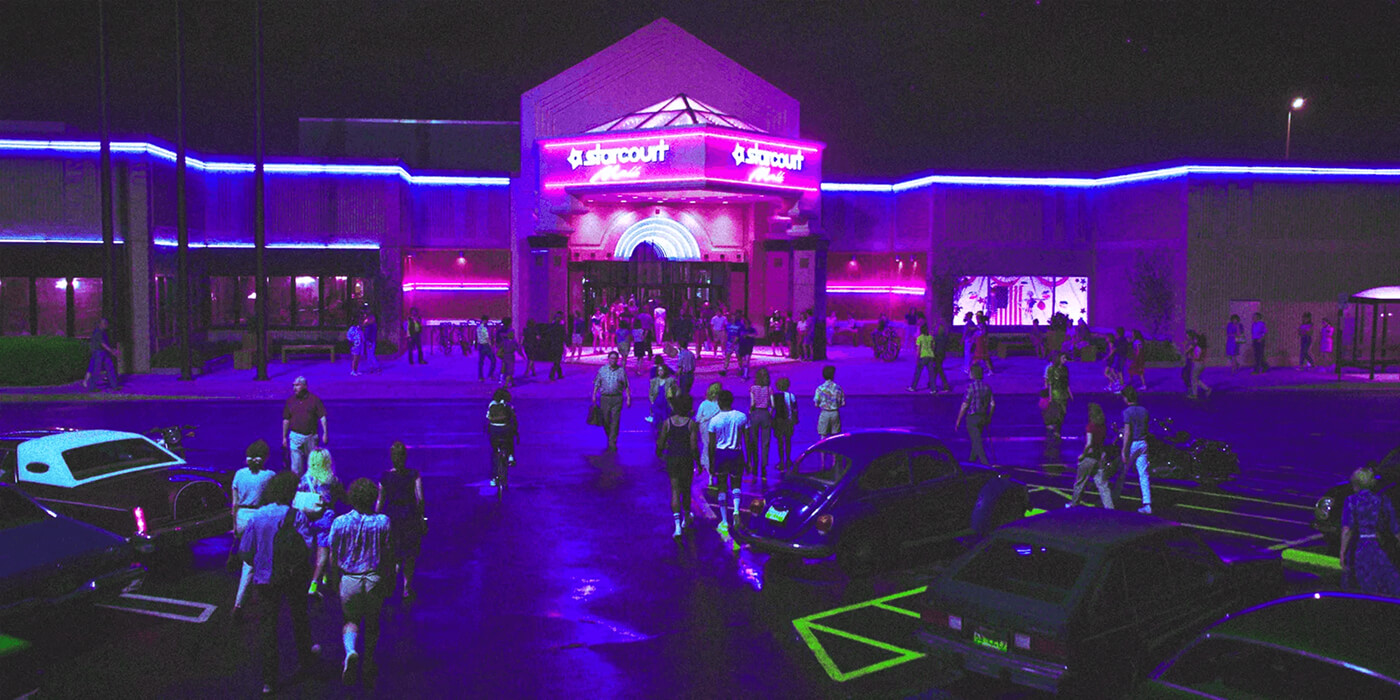 Stranger Things Cinematography Stranger Things Starcourt Mall in Stranger Things Season