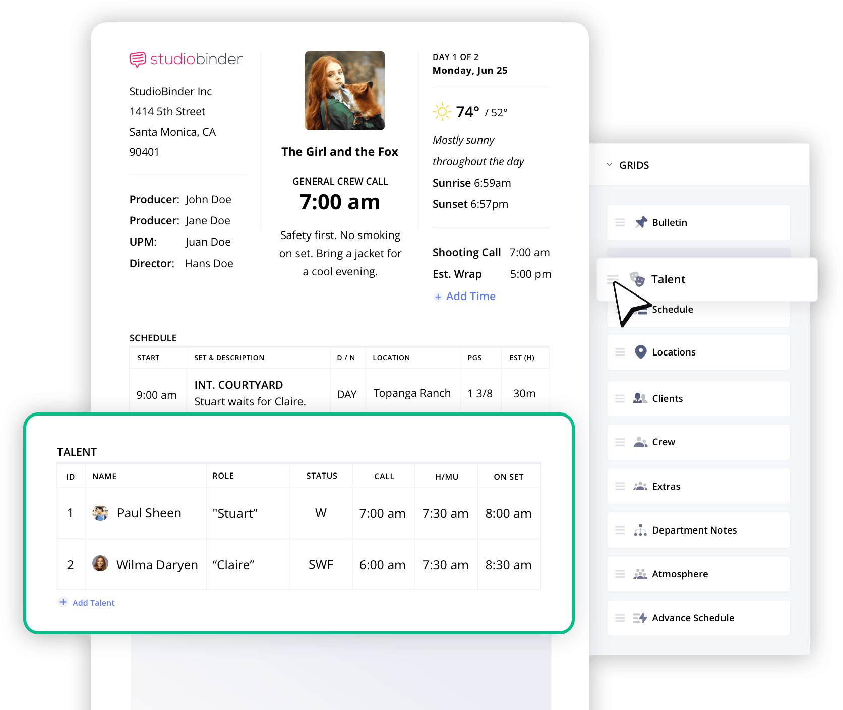 StudioBinder What Does SWHF Mean Call Sheet – cast call sheet breakdown StudioBinder What Does SWHF Mean Call Sheet – cast call sheet breakdown