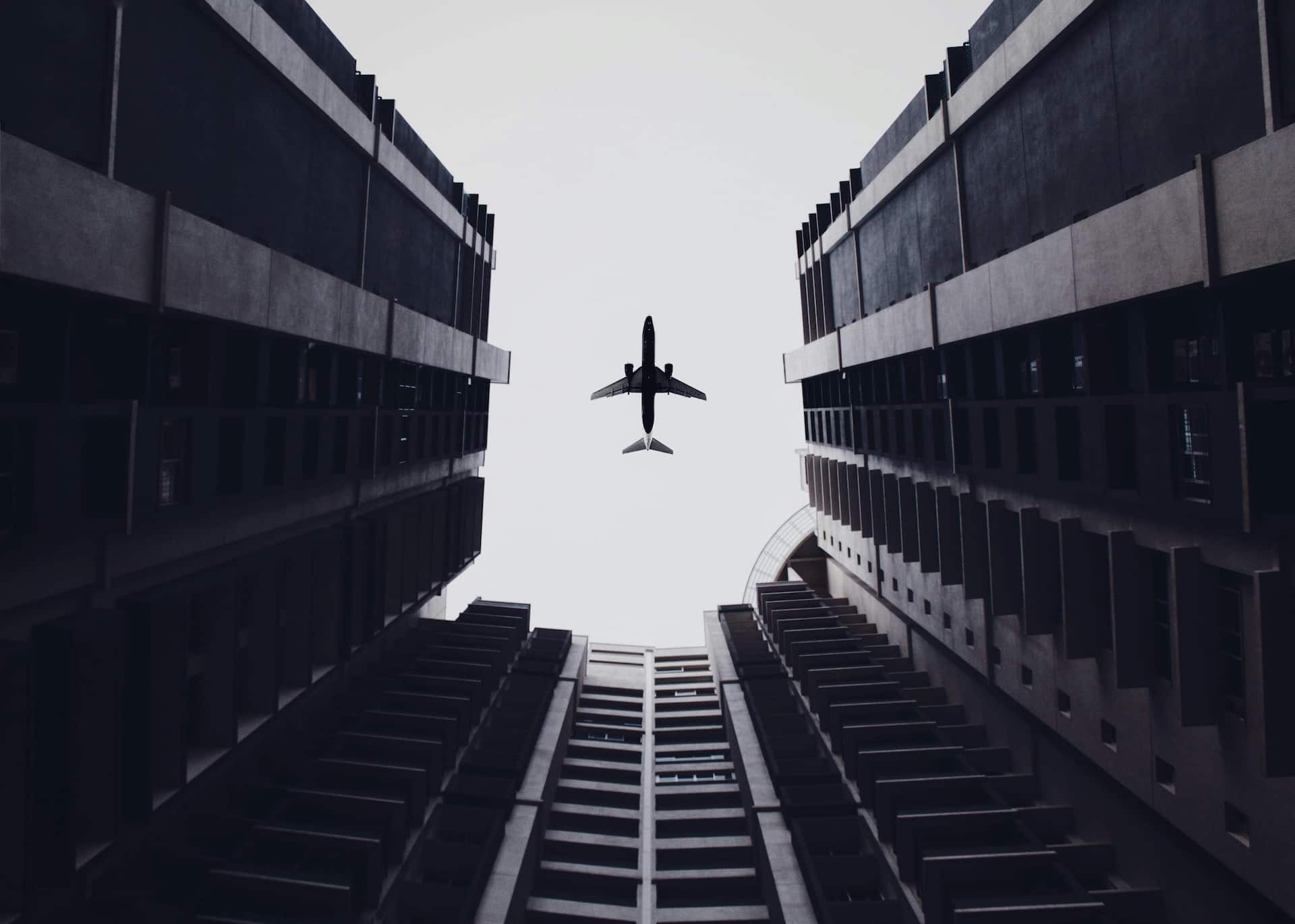 Symmetrical balance Plane Flying
