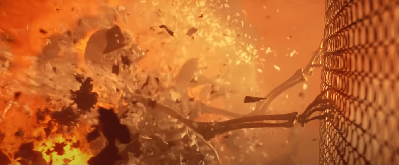 Terminator Nuke Scene Breakdown Terminator The final puppet Terminator nuclear scene