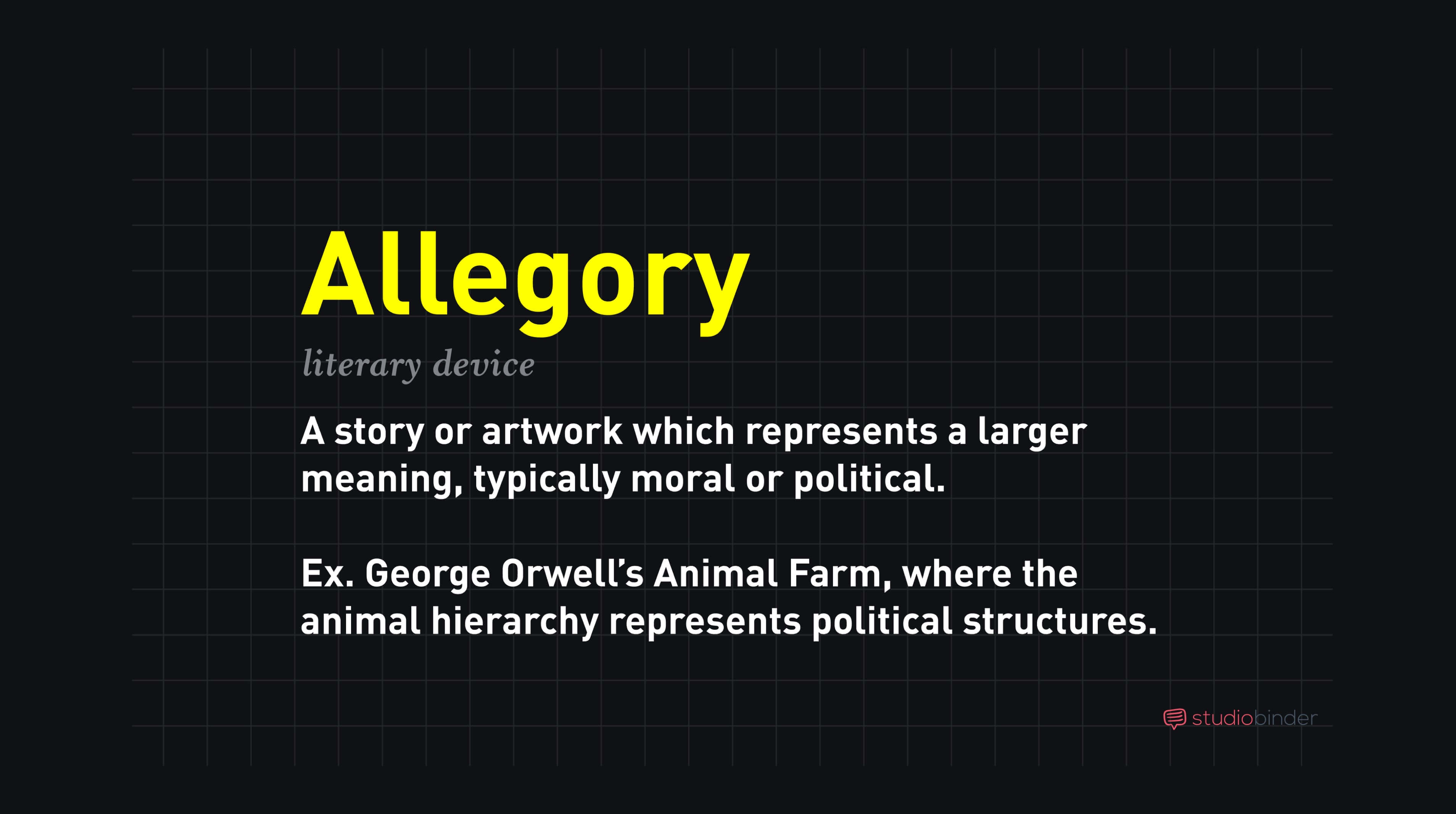 What is Allegory Definition and Examples StudioBinder