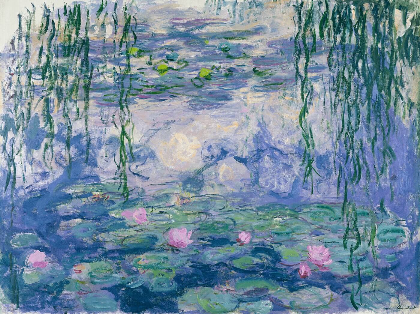 What is Modern Art Water lilies by Claude Monet Examples of modern art