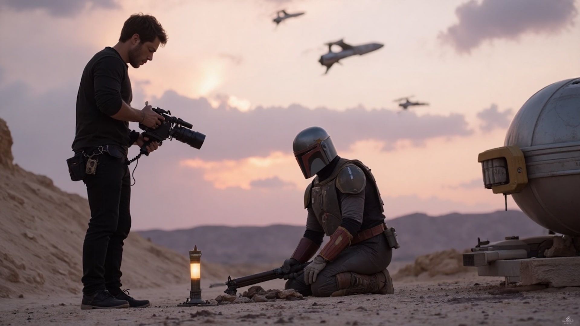 What is Virtual Production The Mandalorian