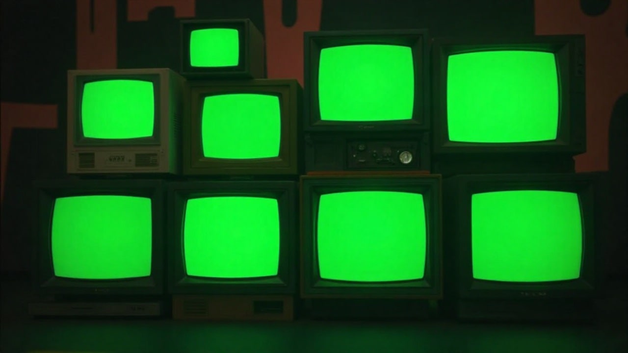 What is a green screen used for television green screens