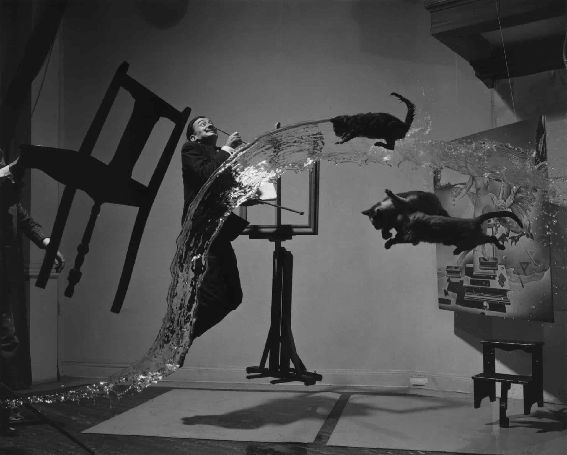 What type of art is photography Surrealism Artist Salvador Dali Dali Atomicus