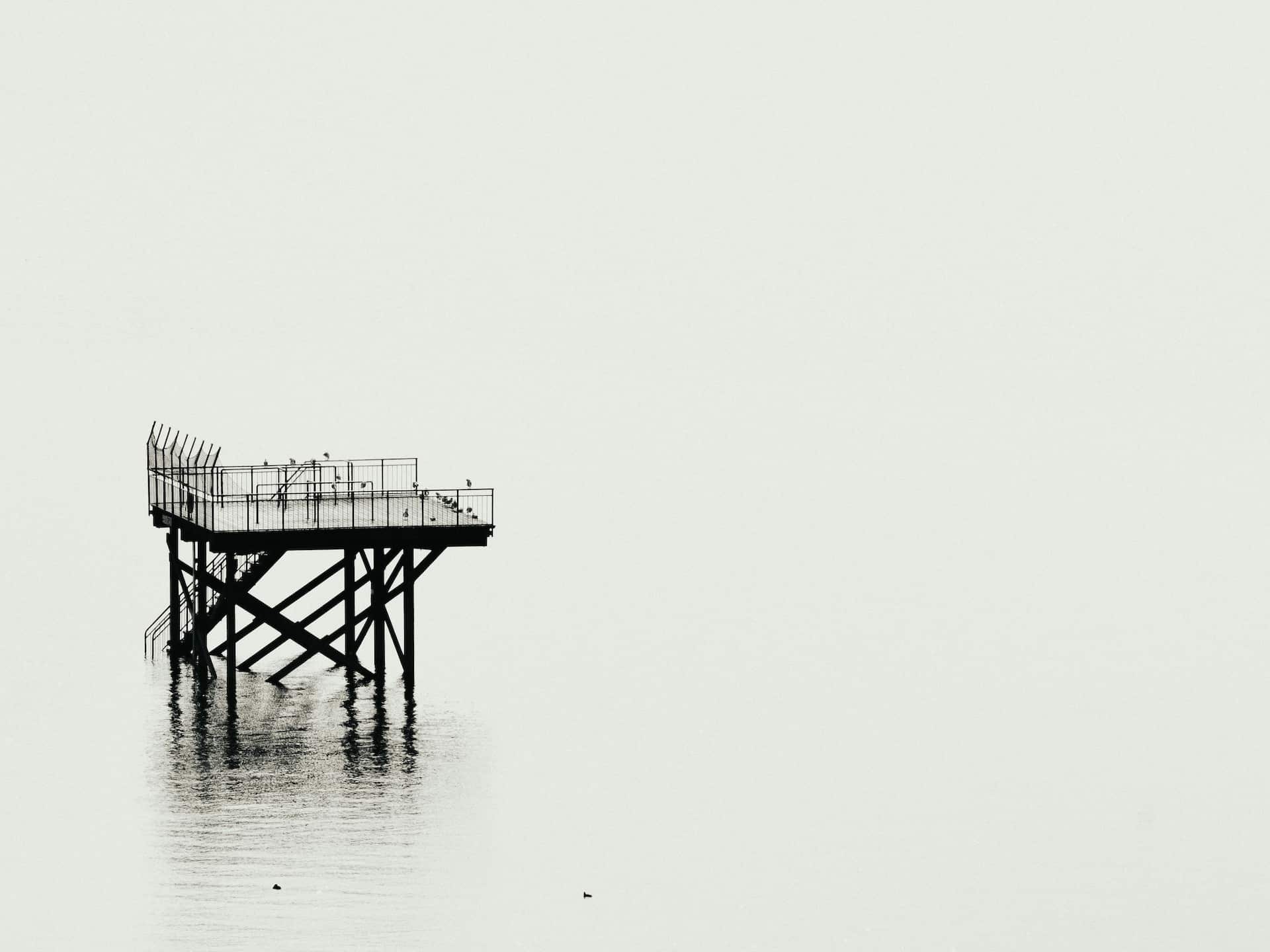 White as negative space in Photography Landscapes