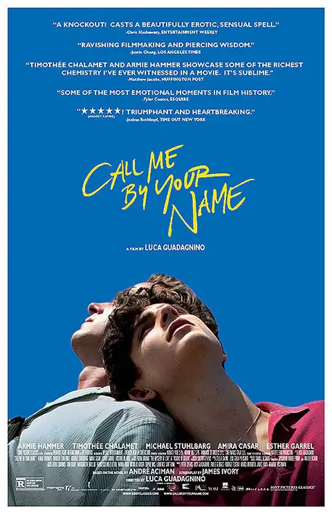 Call Me By Your Name poster