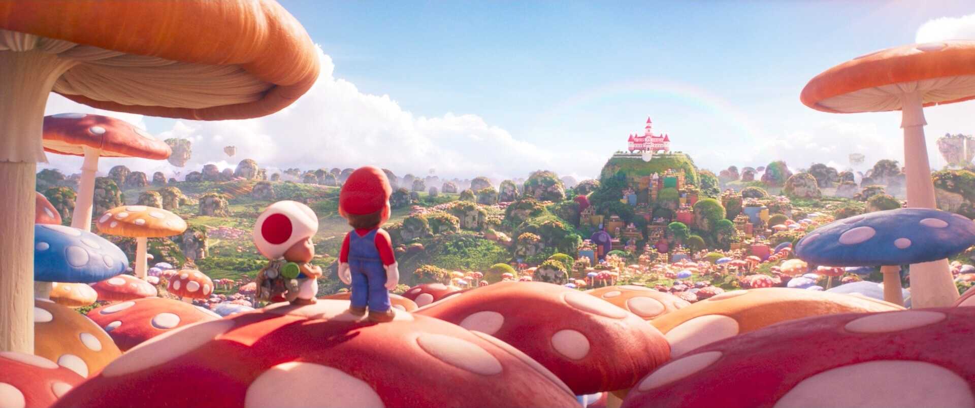 Establishing Shot The Super Mario Bros Movie