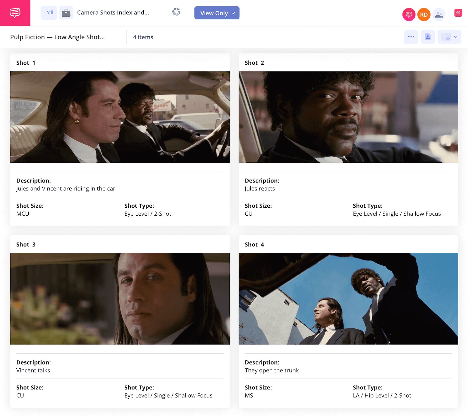 Low Angle Shot — Pulp Fiction Low Angle Shot Example — StudioBinder