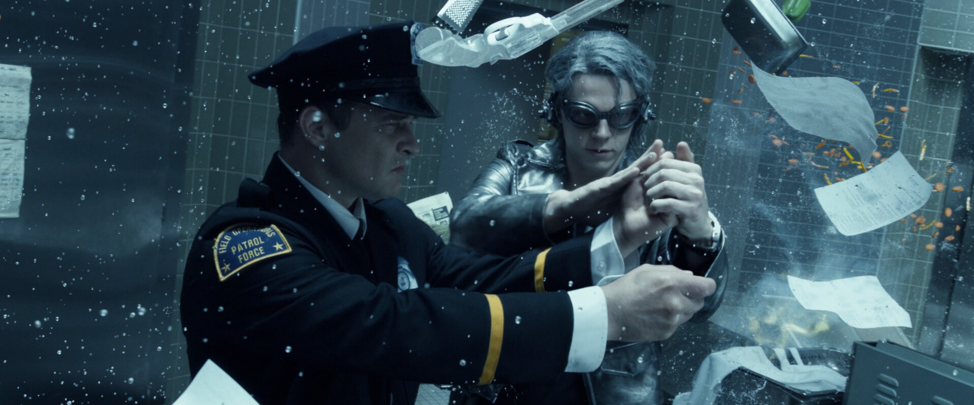 Tracking Shot XMen Days of Future Past