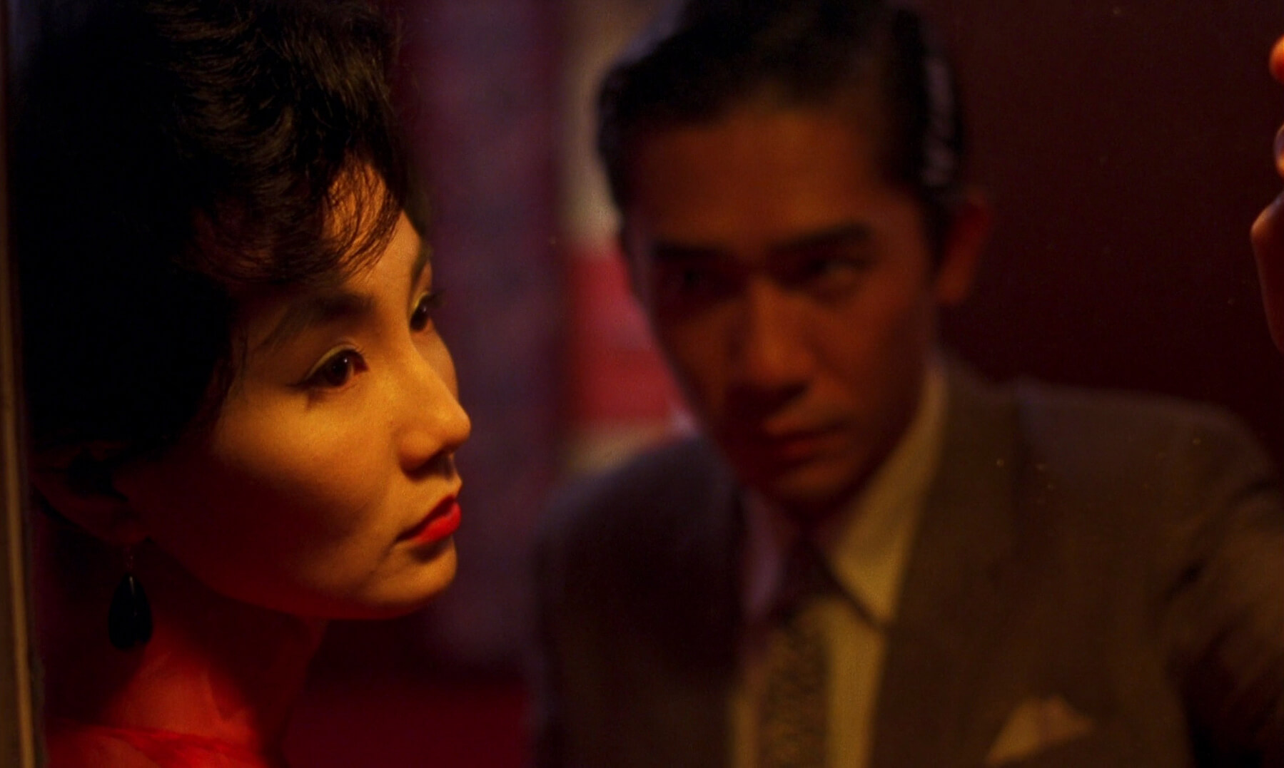 What is the Eye Level Shot In the Mood for Love