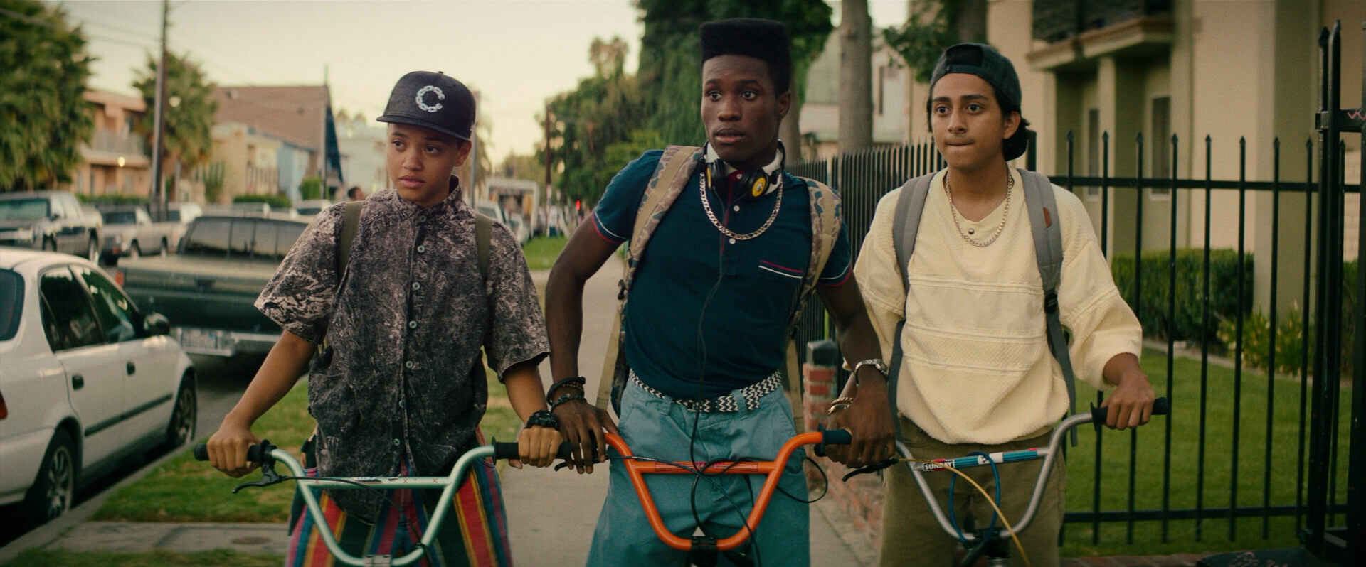 Cowboy Shot Example CS group of kids ona bike from Dope