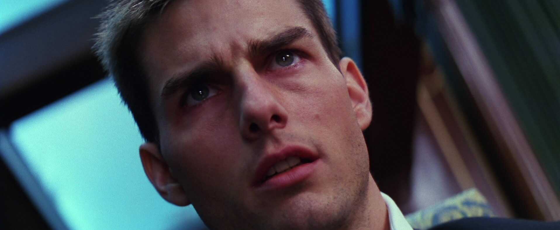 Dutch Angle Shot Example Dutch camera angle on Tom Cruise from Mission Impossible