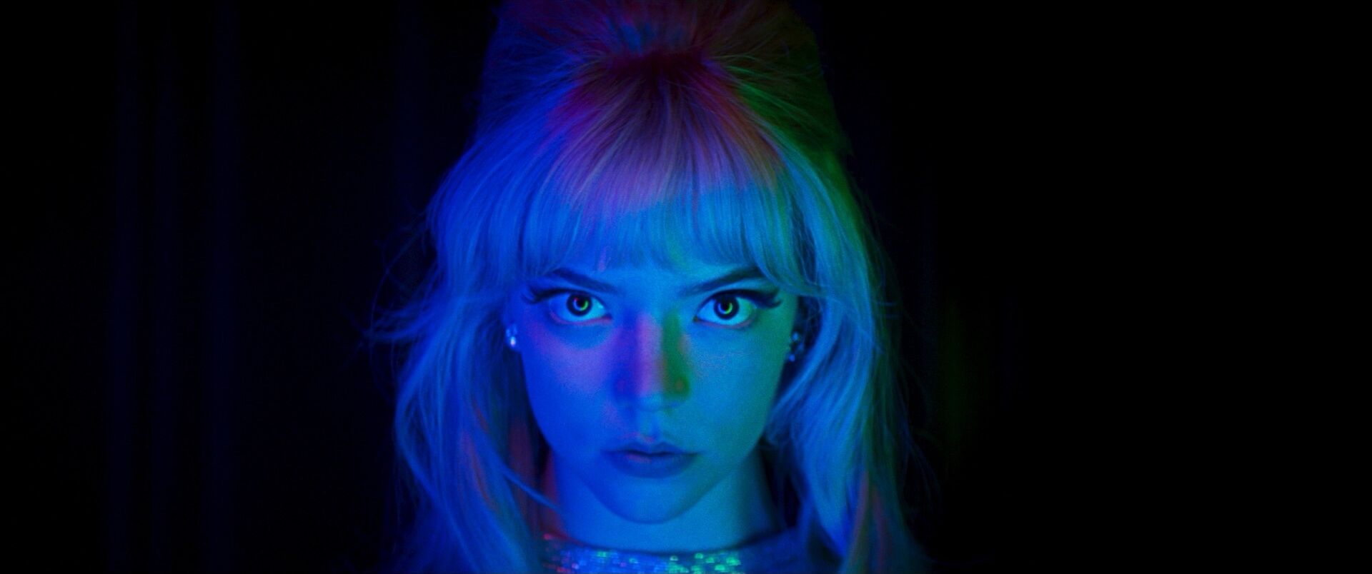Eye Level Shot Example Eye Level camera angle on Anya Taylor Joy from Last Night in Soho