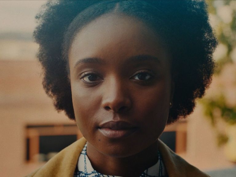 Eye Level Shot Example Featured Eye Level camera angle on girl from If Beale Street Could Talk