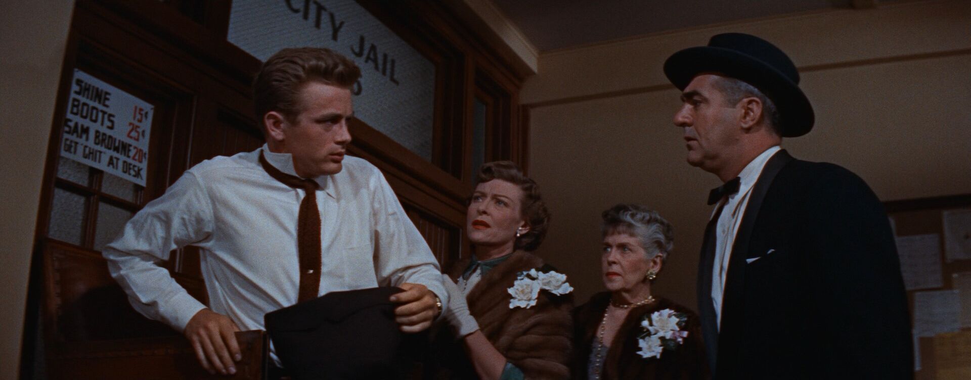Hip Level Shot Example Hip level camera angle on James Dean from Rebel Without a Cause