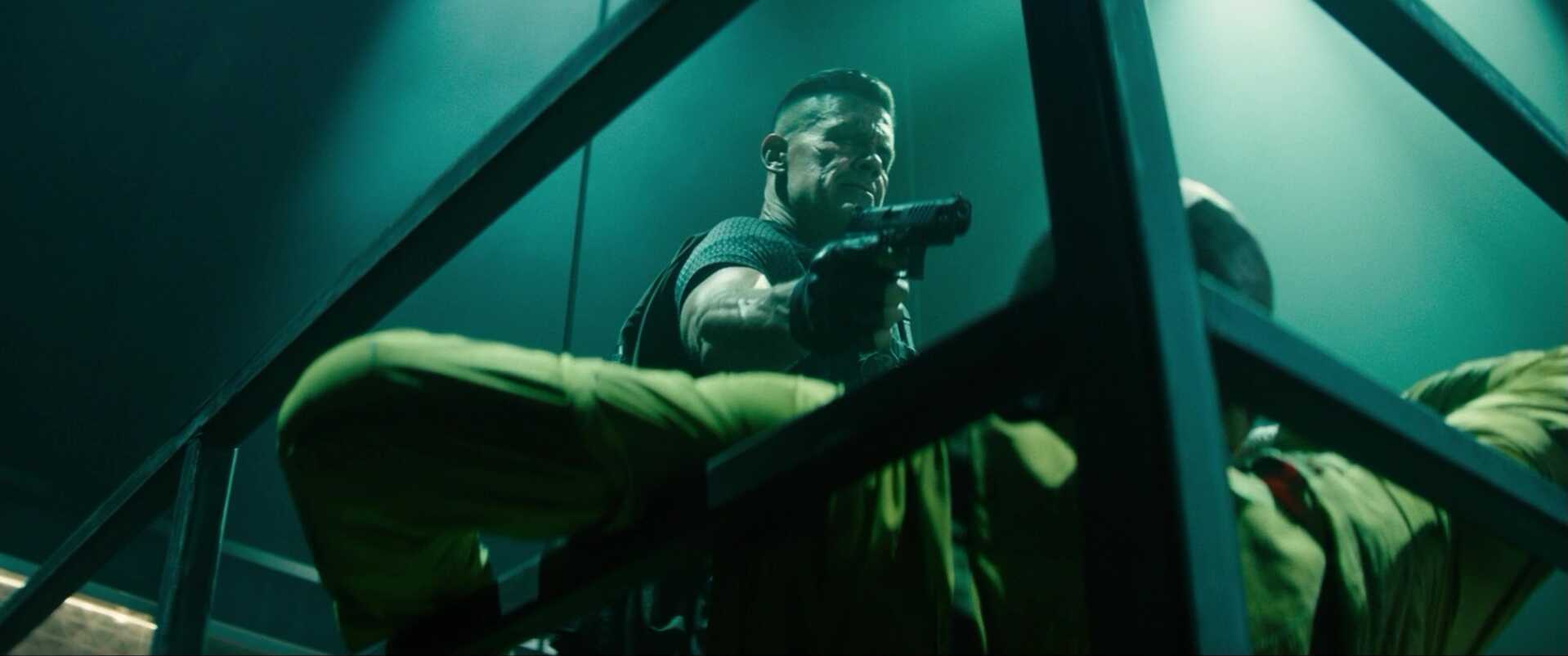 Low Angle Shot Example LA of Cable from Deadpool
