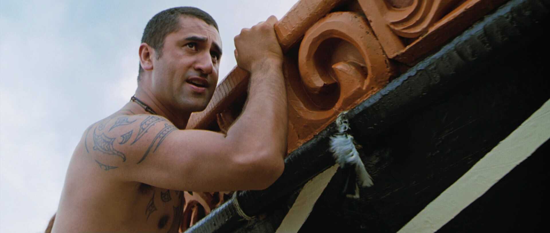 Low Angle Shot Example LA of Cliff Curtis from Whale Rider