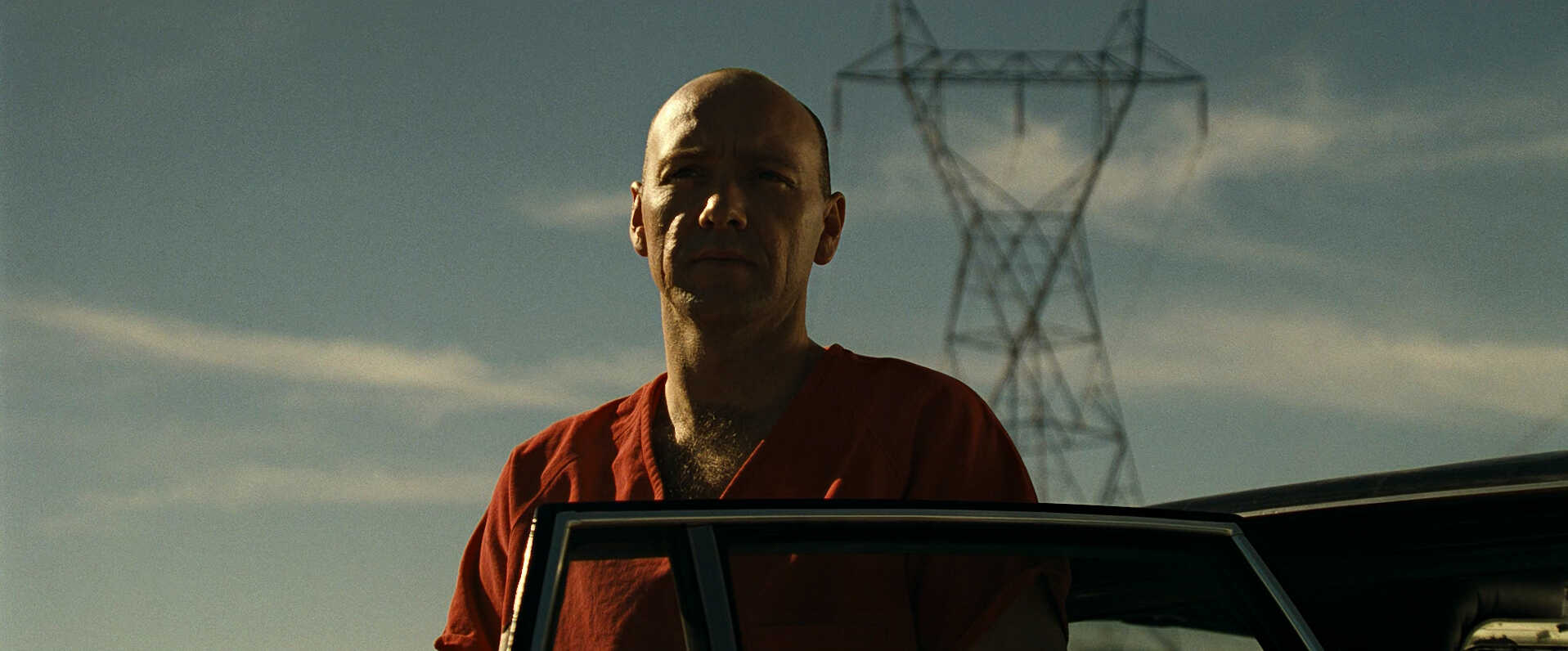 Low Angle Shot Example LA of Kevin Spacey from Seen