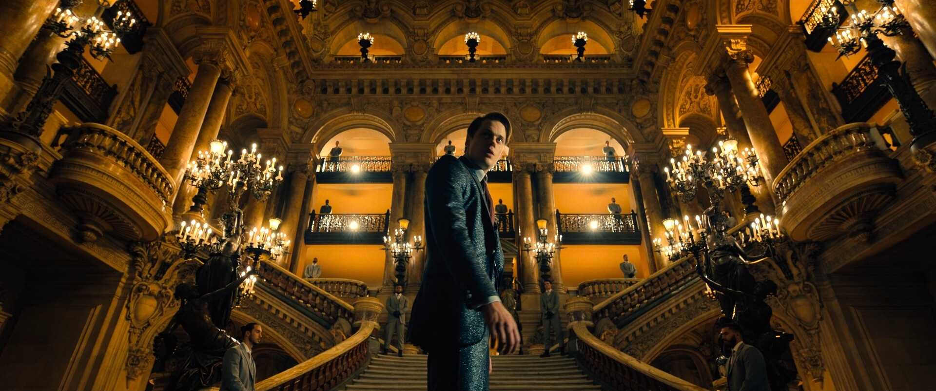 Medium Full Shot Example MFS of Bill Skarsgard from John Wick Chapter