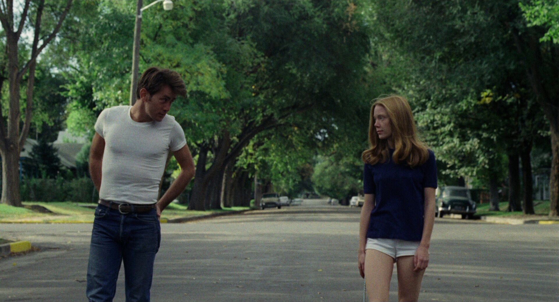 Medium Full Shot Example MFS of Martin Sheen and Sissy Spacek from Badlands