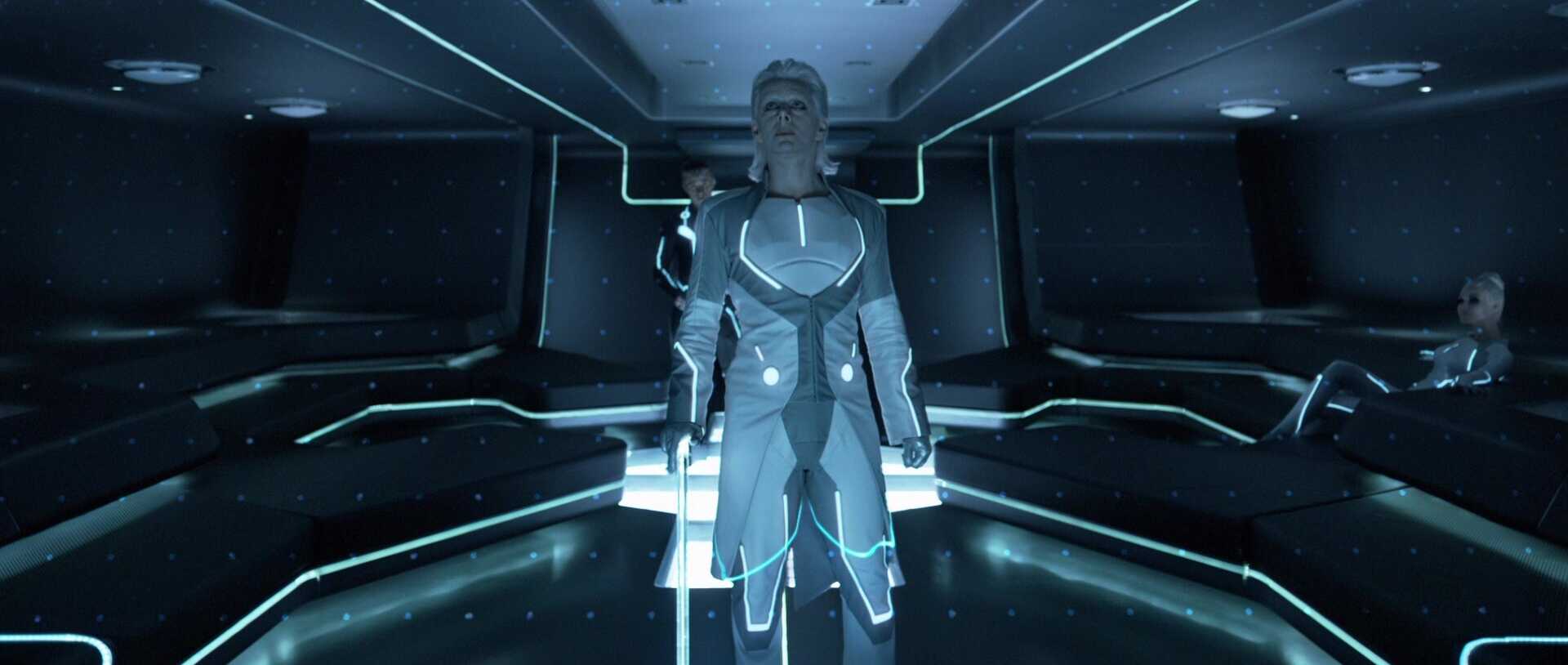 Medium Full Shot Example MFS of person standing in the middle of a room from TRON Legacy