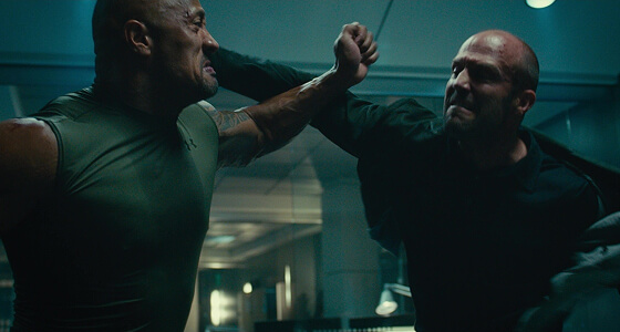 Medium Shot Example MS of Jason Statham and Dwayne Johnson fighting from Furious sm Medium Shot Example MS of Jason Statham and Dwayne Johnson fighting from Furious sm