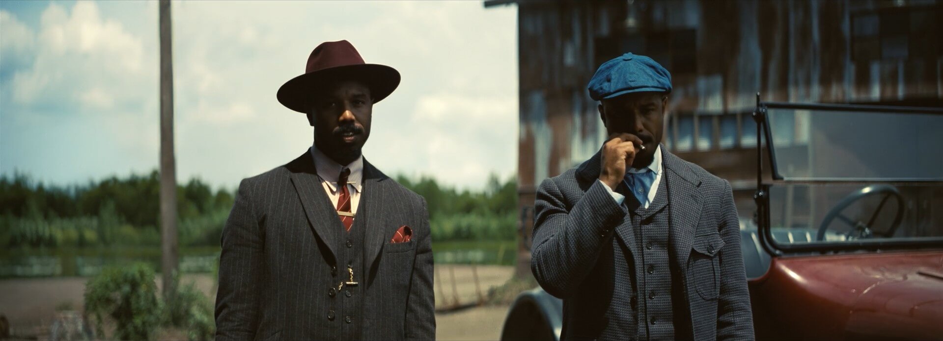 Medium Shot Example MS of Michael B Jordan from Sinners