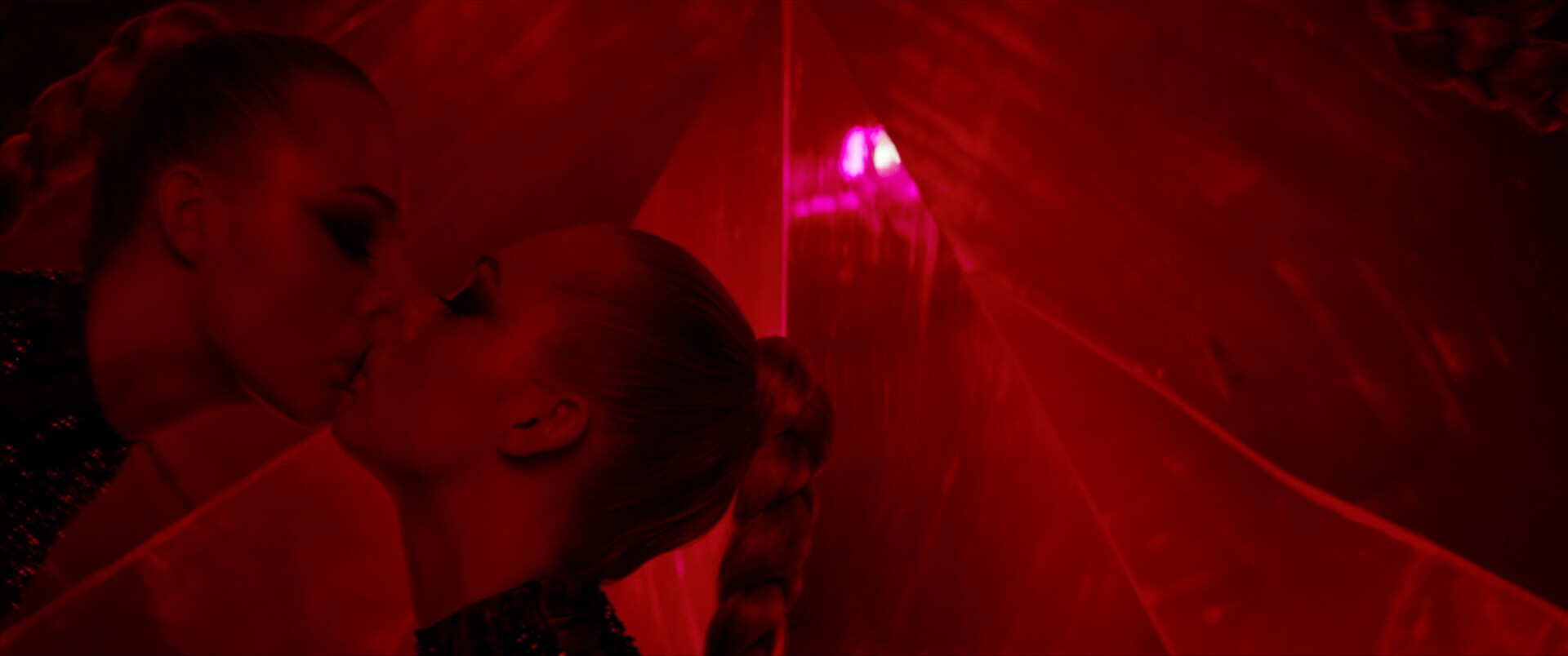 Profile Shot Example Profile level camera angle from The Neon Demon