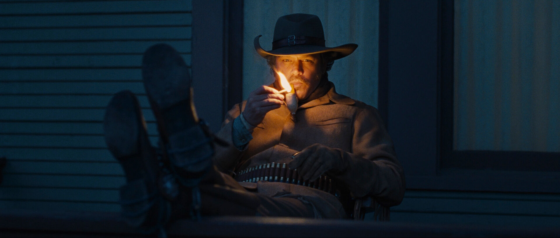 Single Shot Example Single Shot on Matt Damon from True Grit