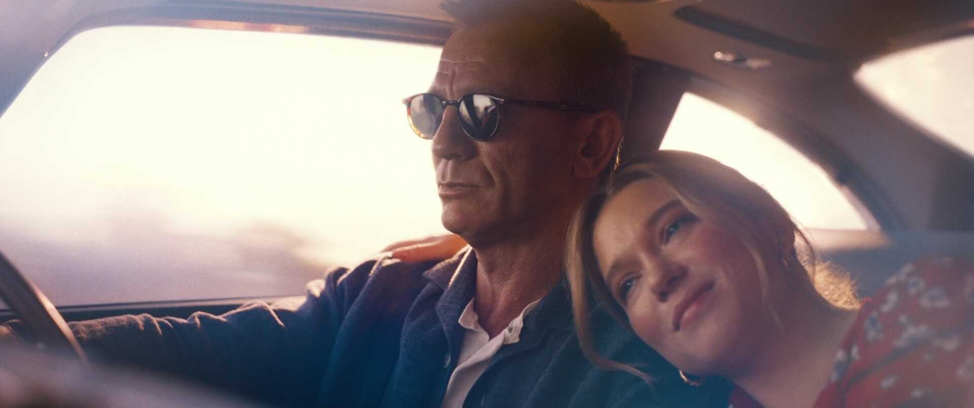 Two Shot Example Two Shot of Daniel Craig and Lea Seydoux from No Time to Die