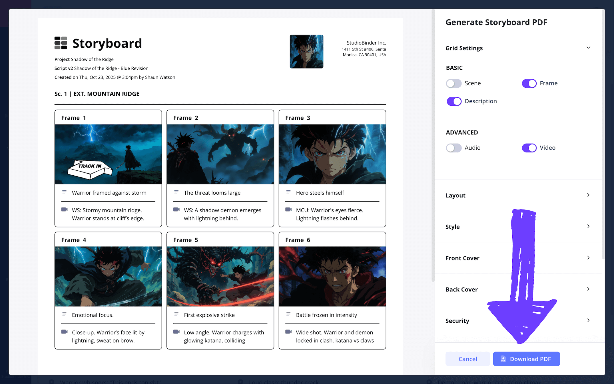 Anime Storyboard Template & Guide StudioBinder