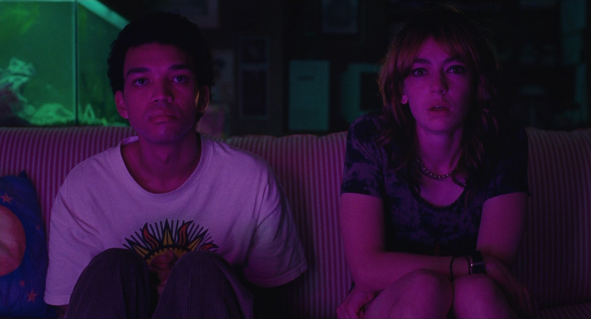 Color in Film Example Color in Film Shot from I Saw the TV Glow