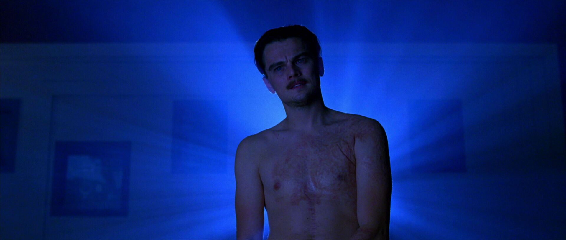 Color in Film Example Color in Film Shot of Leonardo DiCaprio from The Aviator