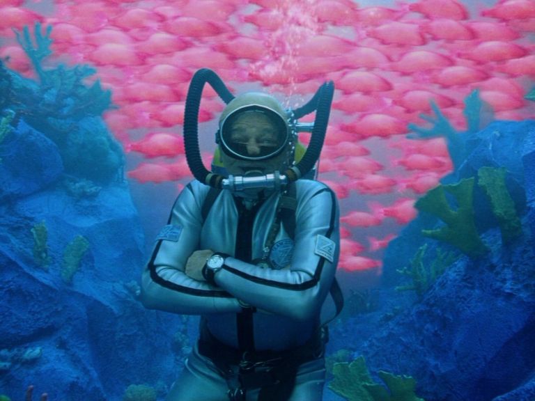 Color in Film Example Featured Color in Film Shot from The Life Aquatic with Steve Zissou