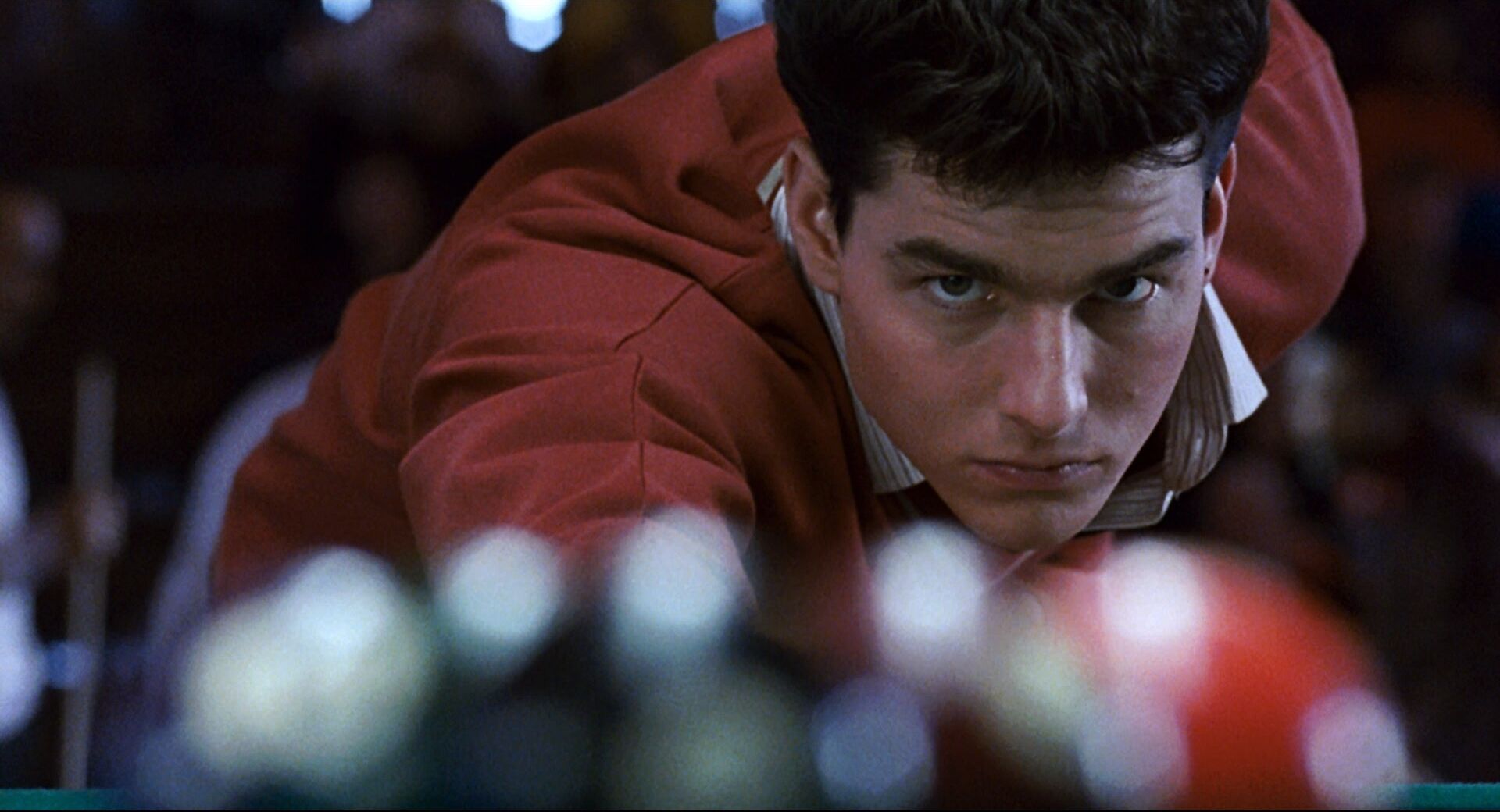 Foreground in Film Example Foreground Shot from The Color of Money