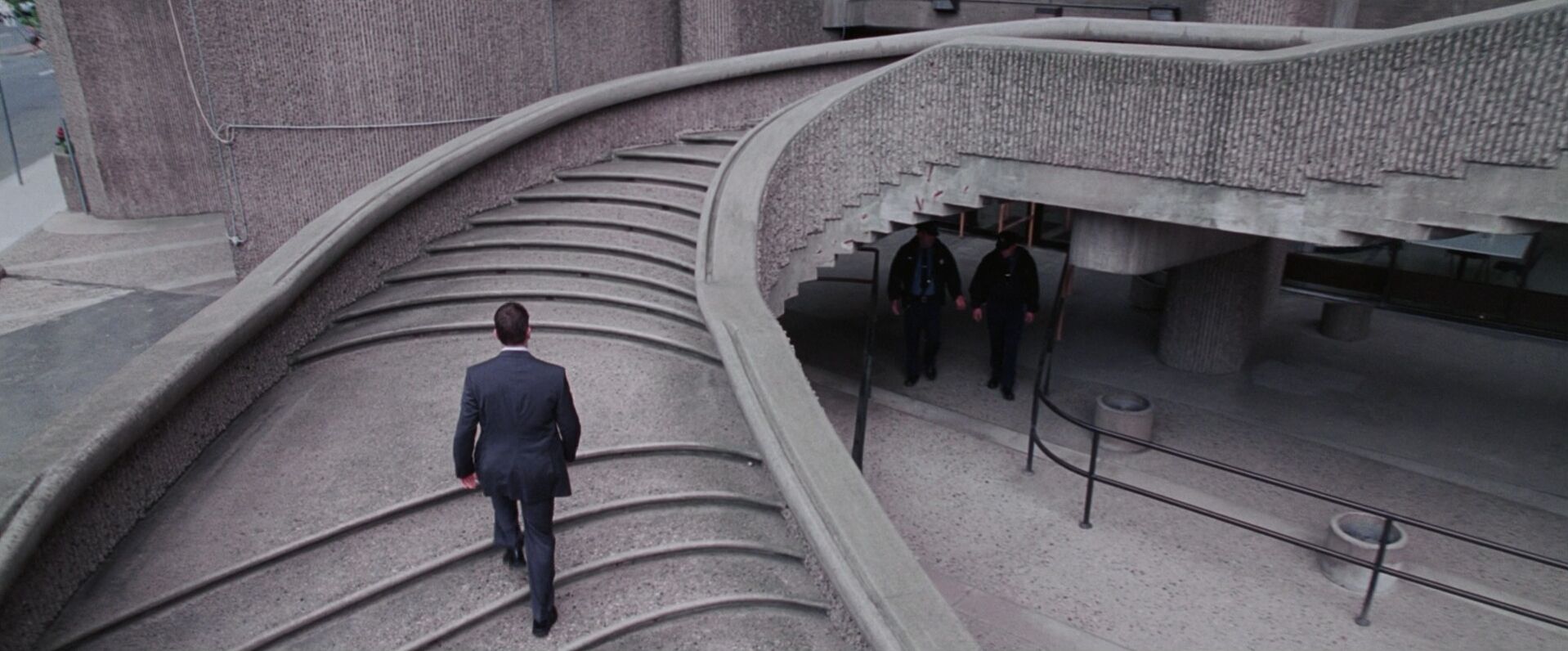 Leading Lines in Film Example Leading Lines Shot from The Departed