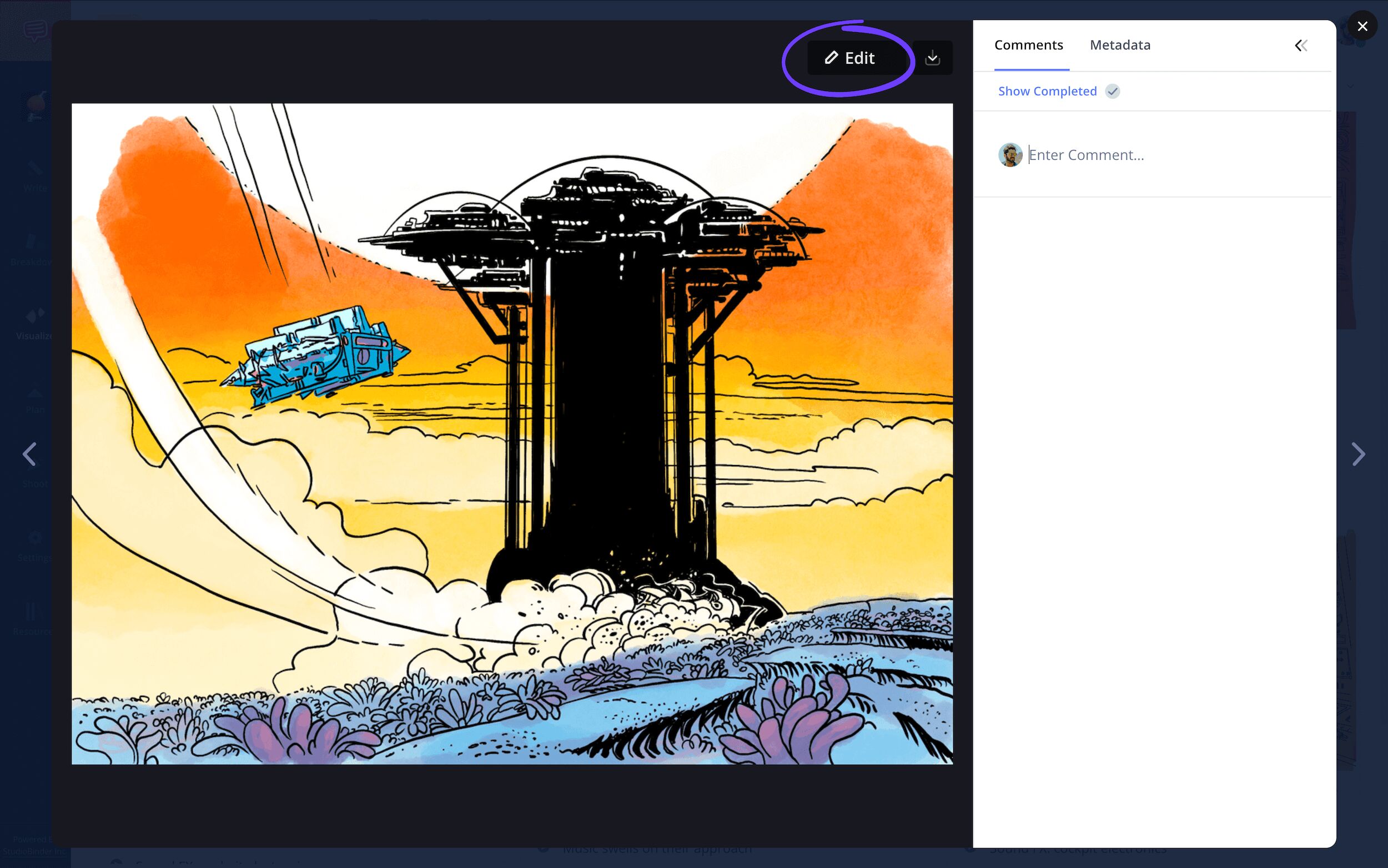 Movie Storyboard Template Edit Film Storyboard Example in StudioBinder Storyboard Software Movie Storyboard Template Edit Film Storyboard Example in StudioBinder Storyboard Software