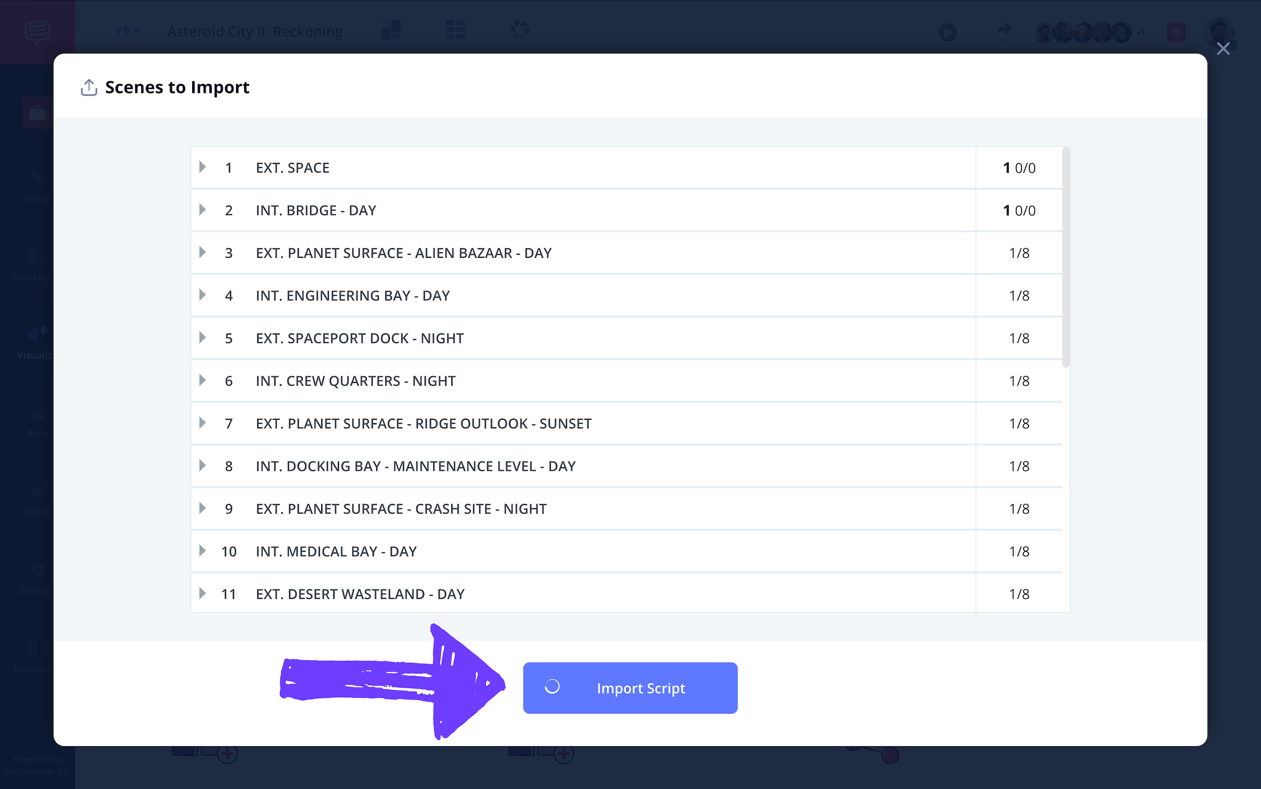Movie Storyboard Template Storyboard for a Movie Import Scenes from Screenplay into StudioBinder Movie Storyboard Template Storyboard for a Movie Import Scenes from Screenplay into StudioBinder