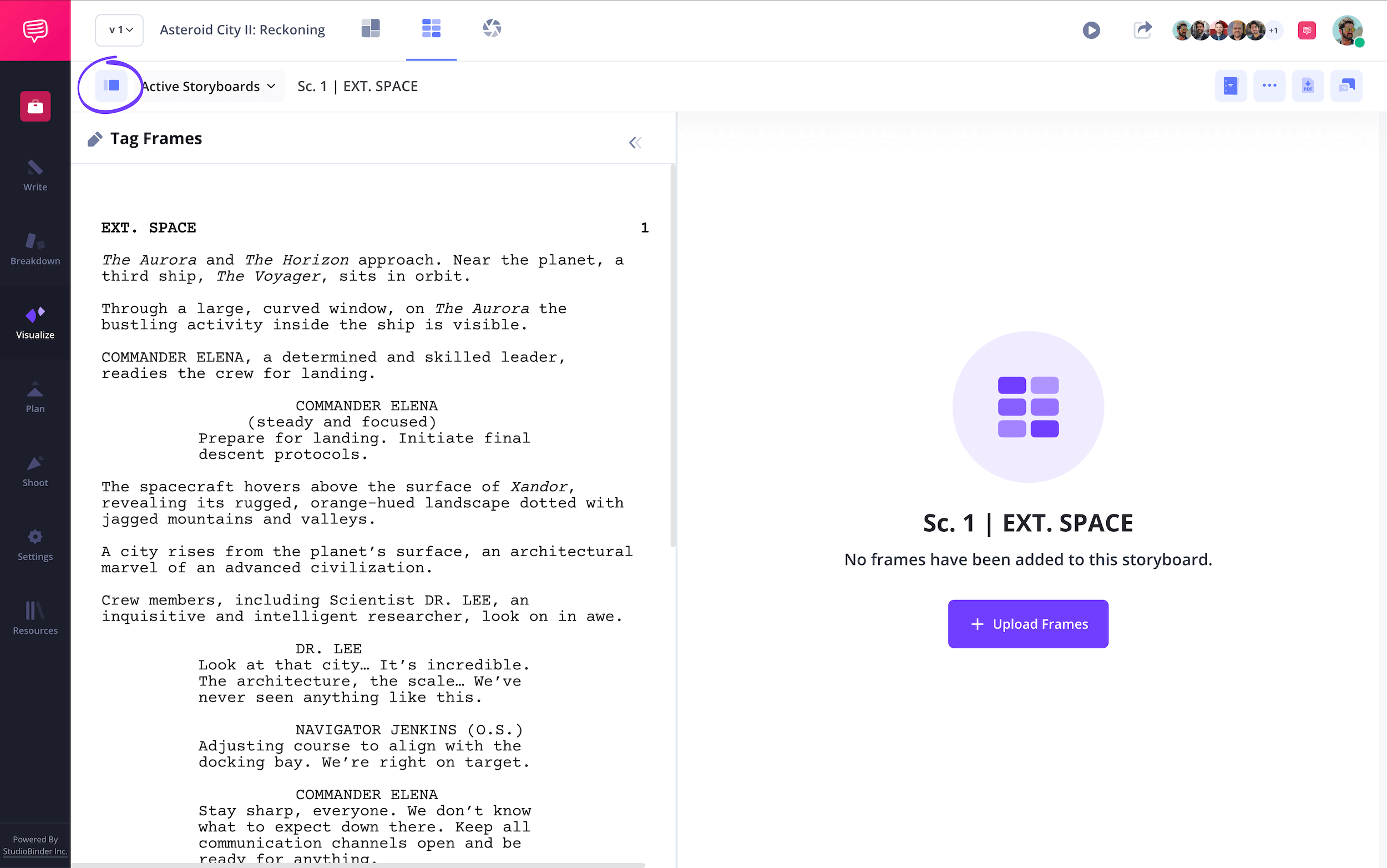 Movie Storyboard Template View All Scenes from Screenplay in StudioBinder Movie Storyboard Template View All Scenes from Screenplay in StudioBinder