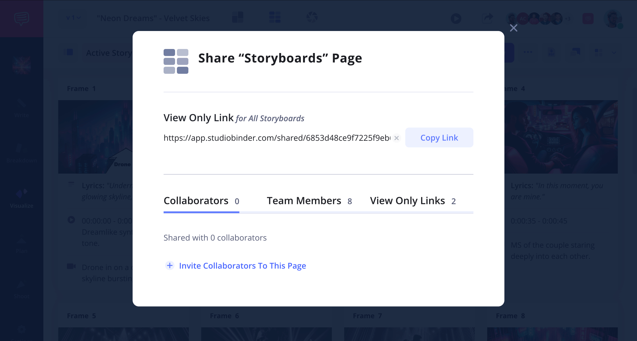 Free Music Video Storyboard Template & Creator