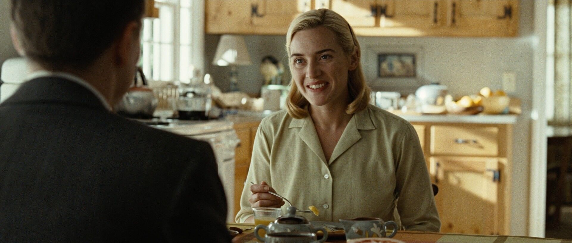 Over the Shoulder Shot Example Over the Shoulder Shot of Kate Winslet from Revolutionary Road