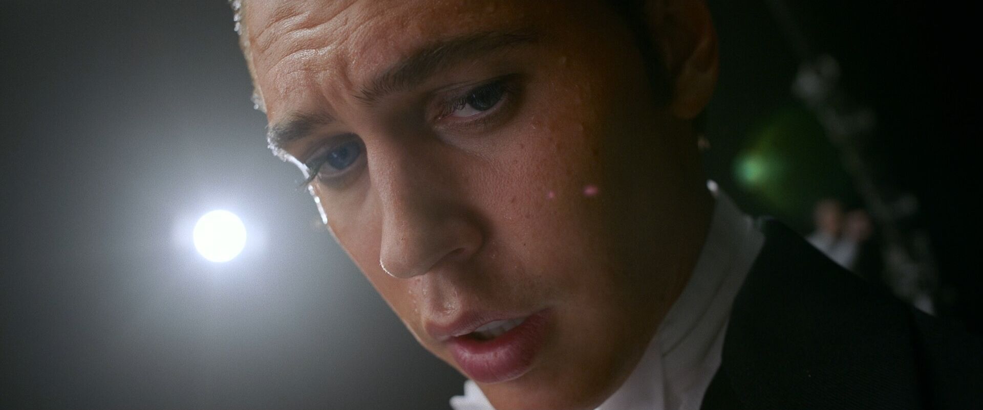 Shallow Focus Shot Example Shallow Focus Shot of Austin Butler as Elvis from Elvis