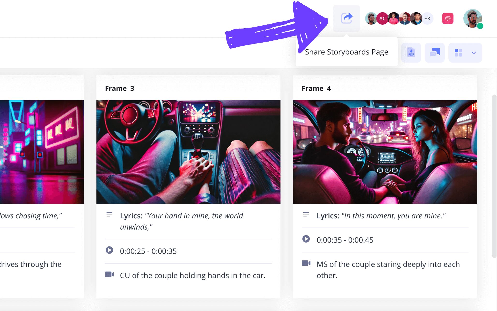 Storyboard Template for Music Video – Share with Film Crew Production – StudioBinder Storyboard Template for Music Video – Share with Film Crew Production – StudioBinder